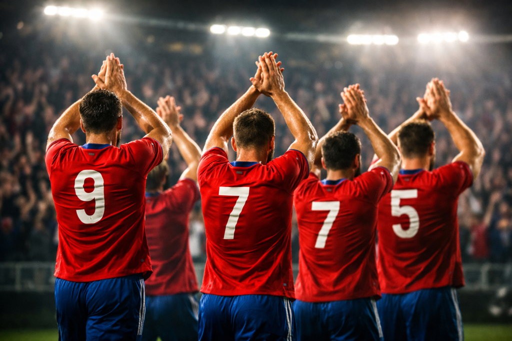 VIDEO | Hinchada sensación del Mundial 2026: Jugadores de Noruega hicieron coreografía del “remo vikingo” con fans