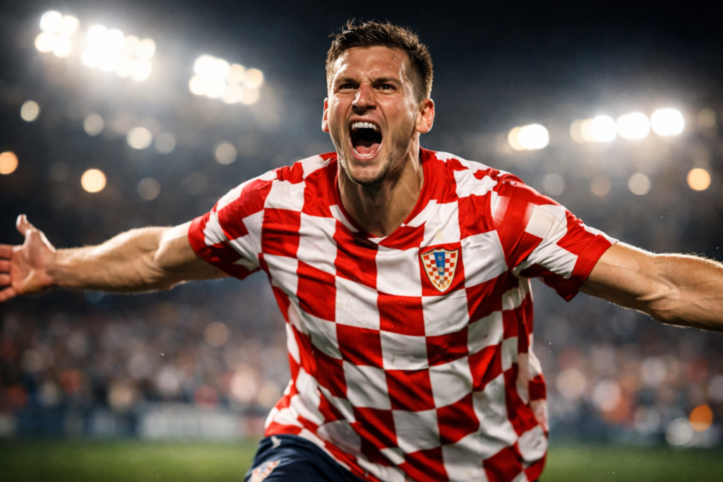 HÉROE | Ante Budimir rescató desde el banco a una Croacia sin brújula y eliminó a Panamá del Mundial 2026