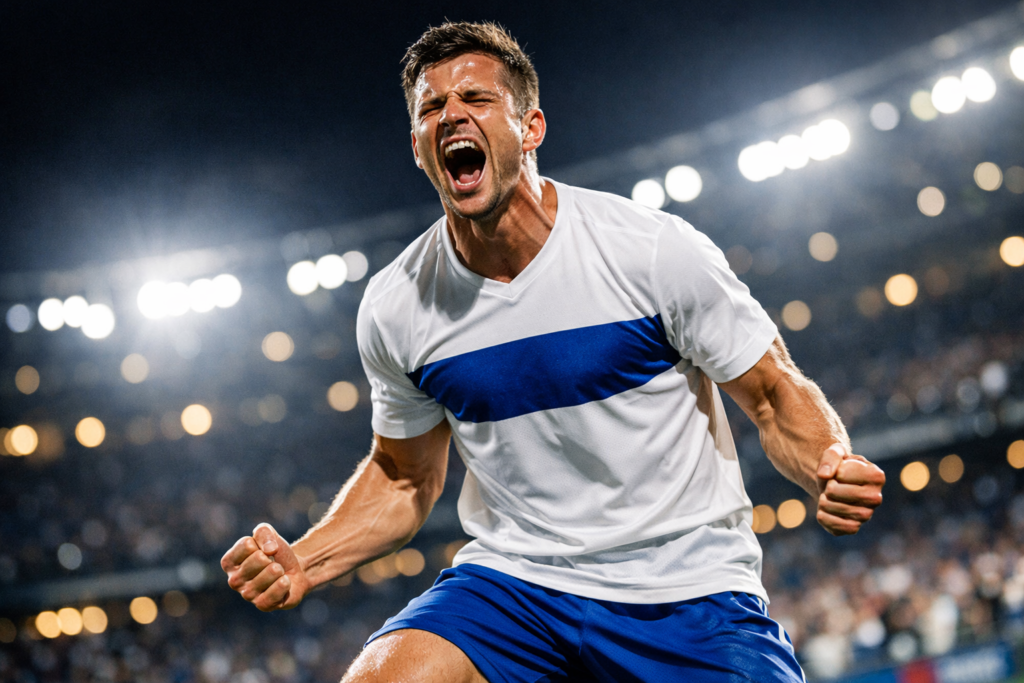 “Vivo de esto”: Fernando Zampedri tras marcar tres goles en goleada de U. Católica en el Claro Arena