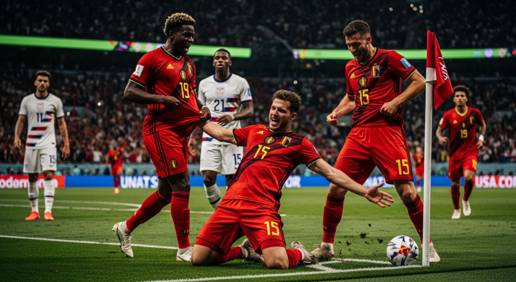 VIDEO | ¡Bailando a lo Trump! La irónica burla de Bélgica tras eliminar a Estados Unidos del Mundial 2026