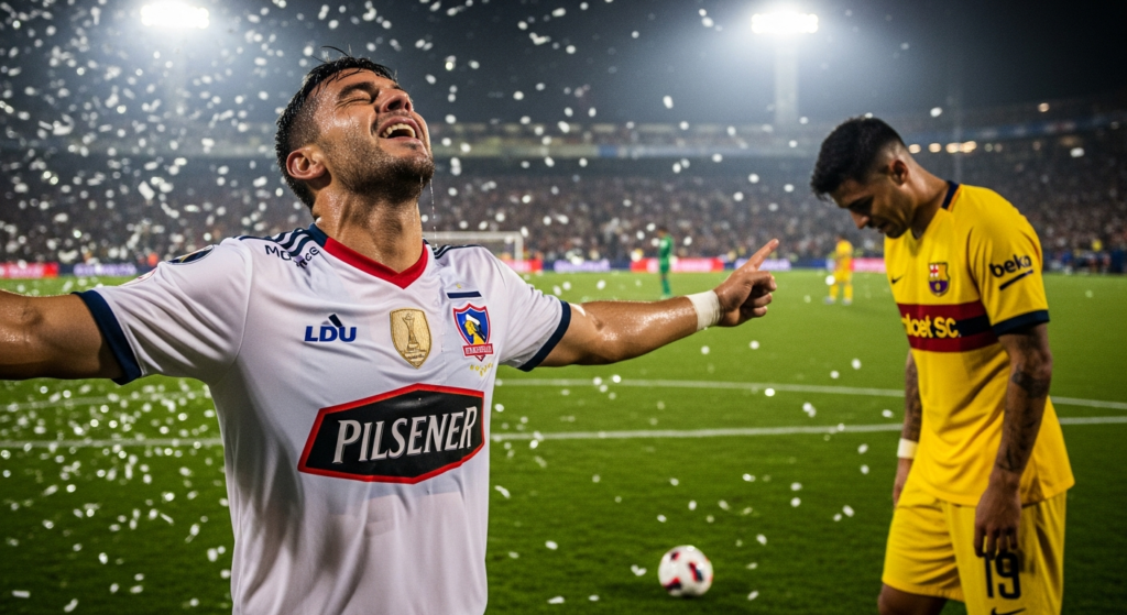Con Gustavo Álvarez mirando en un palco: Liga de Quito de Fernando Cornejo venció a Barcelona SC