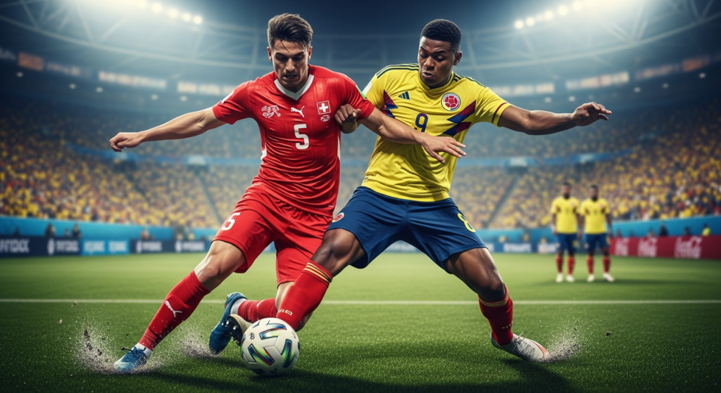 Suiza vs. Colombia: Hora, posibles formaciones y dónde ver por TV y streaming el Mundial 2026