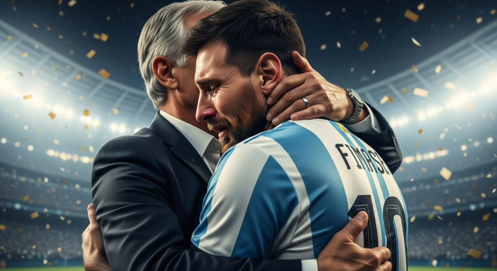 El llanto que conmovió al Mundo: La desgarradora despedida de Messi y Scaloni tras caer en la final del Mundial 2026
