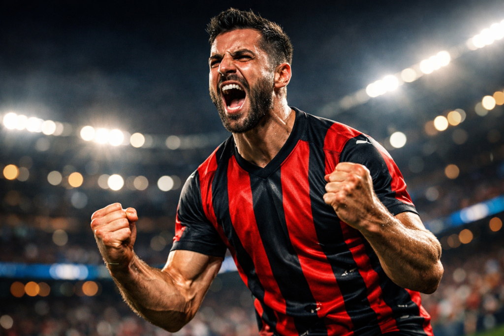 Erick Pulgar participó en sólida goleada de Flamengo que no se rinde en el Brasileirao