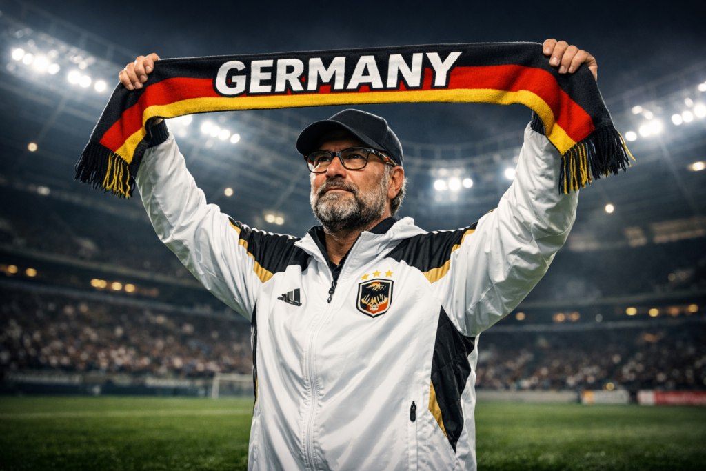 Alemania se lo toma en serio: Jürgen Klopp fue presentado como el nuevo DT rumbo al Mundial 2030