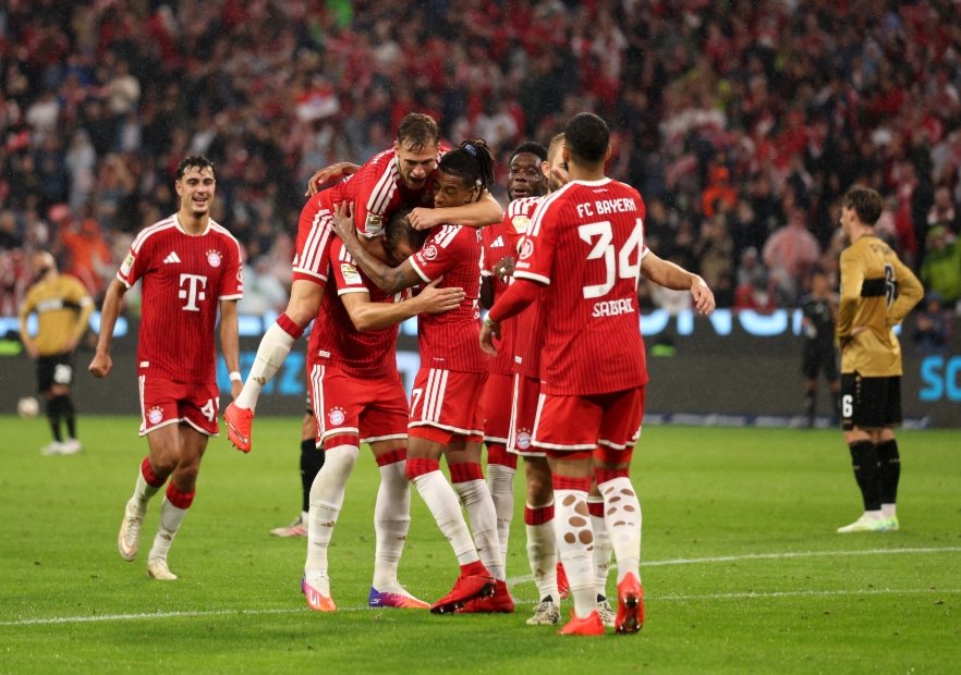Arrasó el campeón: Bayern Múnich se divirtió con goleada ante Stuttgart en su debut en la Bundesliga 2026-27