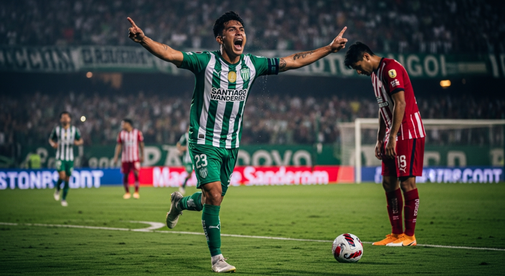 Santiago Wanderers acecha el liderato en el Ascenso tras victoria ante Santa Cruz