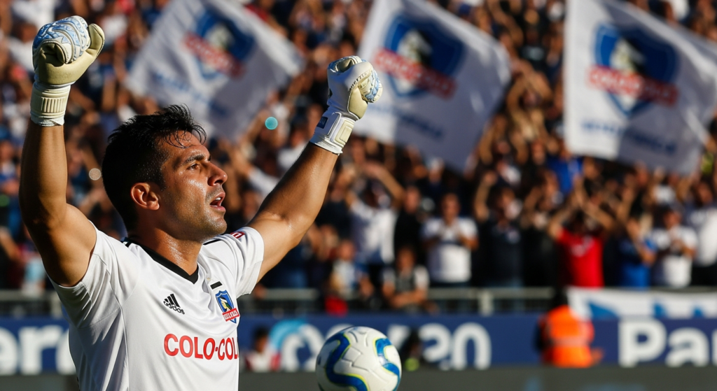 Como todo un rockstar: Vozinha aterrizó en Chile y fue recibido por multitud de hinchas de Colo Colo