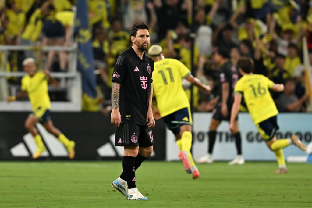En el regreso de Messi como titular: Inter Miami sufrió dura goleada ante Nashville en la MLS