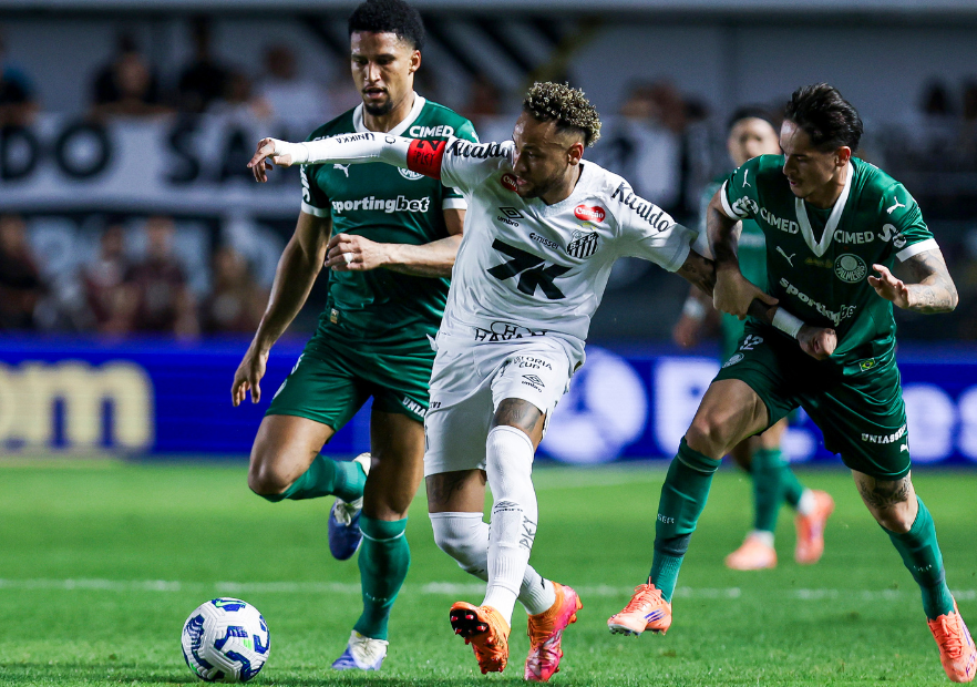 No hubo show: La razón por la que Neymar no jugó en Santos y se perdió duelo contra Palmeiras en Copa Brasil