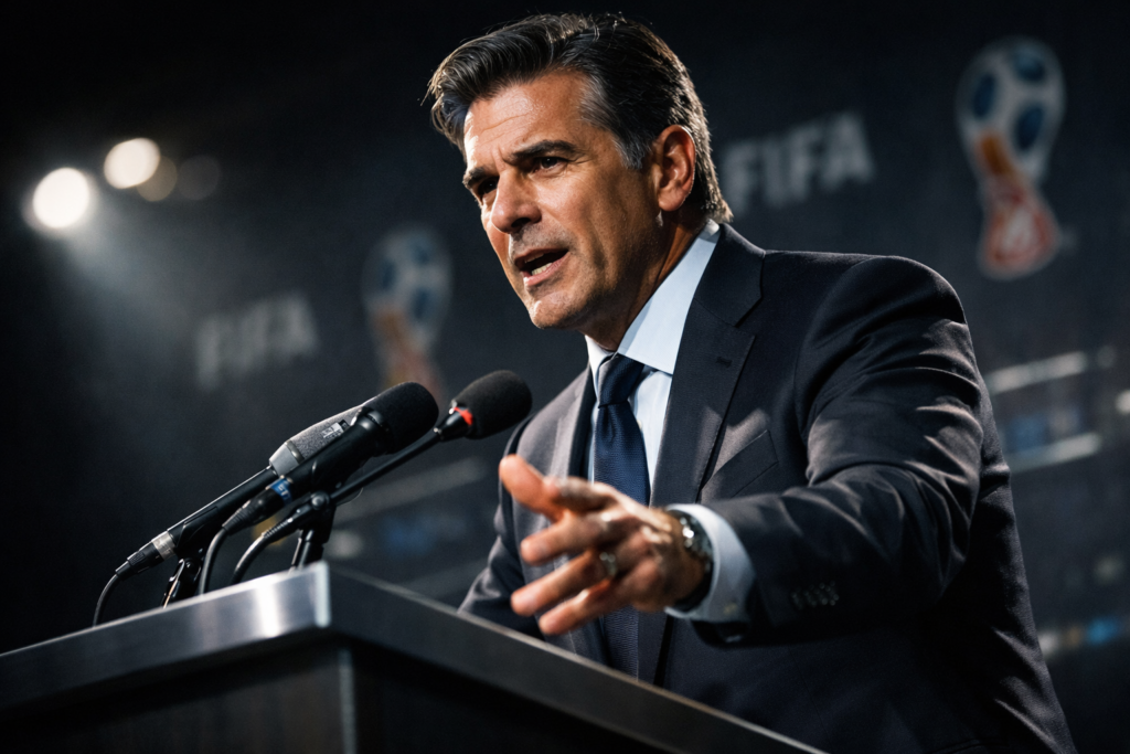 “Es tarde para salvar tu dignidad, pero no para salvar el fútbol”: Luis Figo pidió a Infantino que renuncie de la FIFA