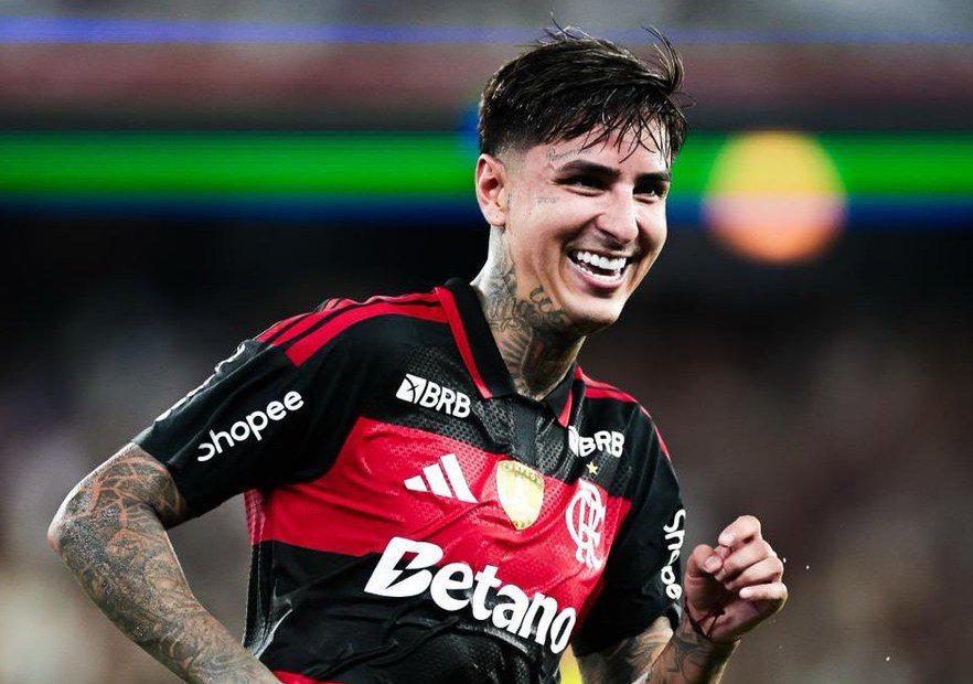 En busca de seguir haciendo historia en Brasil: Flamengo anunció la renovación de Erick Pulgar