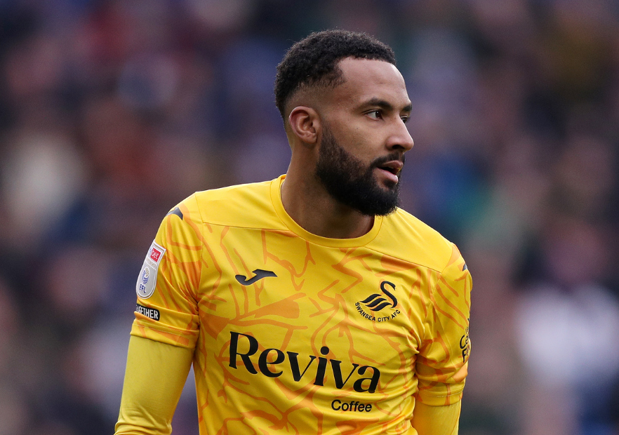 Cuarto partido sin recibir goles para Lawrence Vigouroux: Swansea empató y quedó como líder del Championship