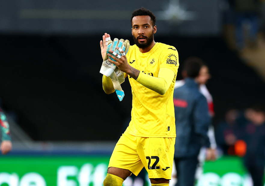 Lawrence Vigouroux celebra en Inglaterra: Swansea venció a Lincoln y es el nuevo puntero de la Championship