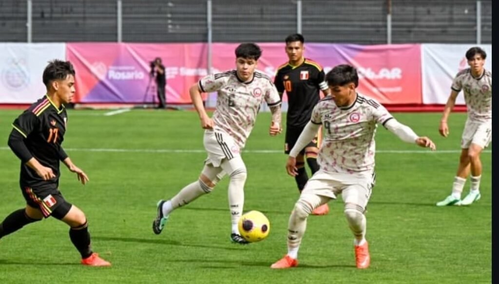 Duro golpe en Fiestas Patrias: Perú sorprendió a Chile Sub 20 y quedó contra las cuerdas en los Juegos Odesur