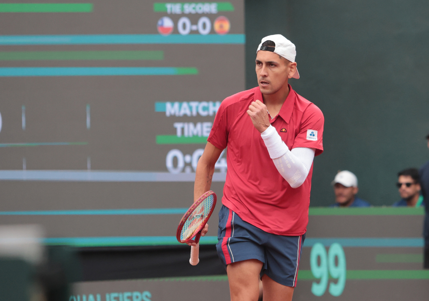 Primer punto para España: Daniel Mérida venció a Alejandro Tabilo por Copa Davis