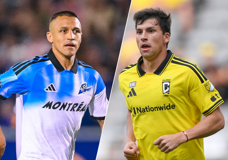 Y Alexis Sánchez sigue sin marcar: CF Montreal cayó con Columbus Crew de Gonzalo Tapia y es colista en la MLS
