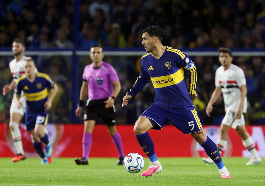 Boca Juniors de Palacios y Alarcón dio el primer golpe ante Sao Paulo por la Sudamericana
