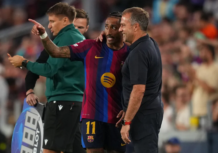 Hansi Flick hace historia: El demoledor e incomparable arranque del Barcelona en la Liga de España